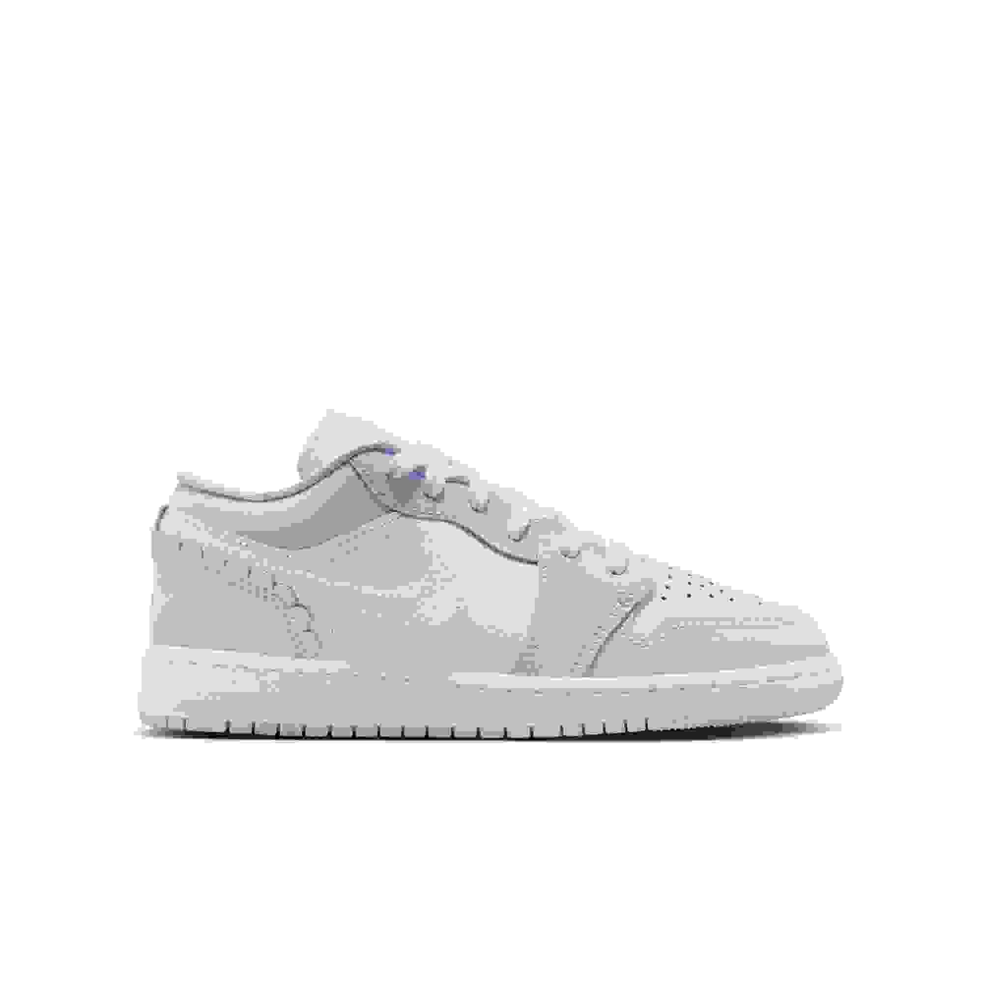 Jordan 1 Low SE Grade School Girls' "Half Blue/Vapor Green/Sail/White" Shoe